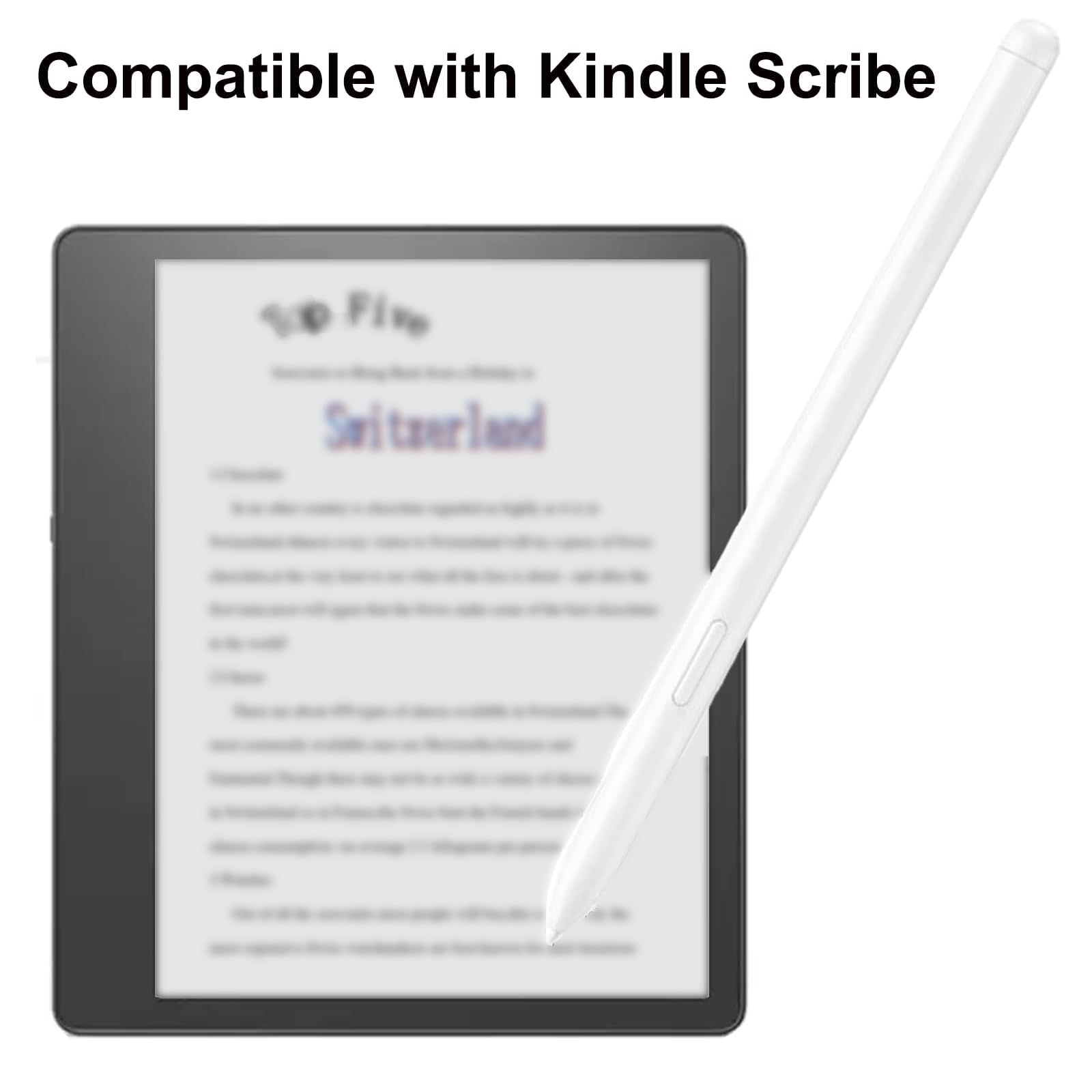 Amazon.com: Scribe Stylus Pen for Kindle Scribe Pen Compatible
